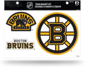 Rico Industries NHL Boston Bruins Die Cut Team Magnet Set Sheet , 8.5 x 11"