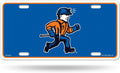 University of Wisconsin Platteville Pioneers Metal Auto Tag License Plate, Logo Design, 6x12 Inch