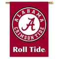 University of Alabama Crimson Tide Premium 2-Sided Banner Flag, 28x40 Inch, Sleeve at Top for Accepting Pole, Display Pole Sold Seperately