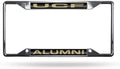 University of Central Florida Alumni Metal License Plate Frame Chrome Tag Cover, EZ Design, 12x6 Inch