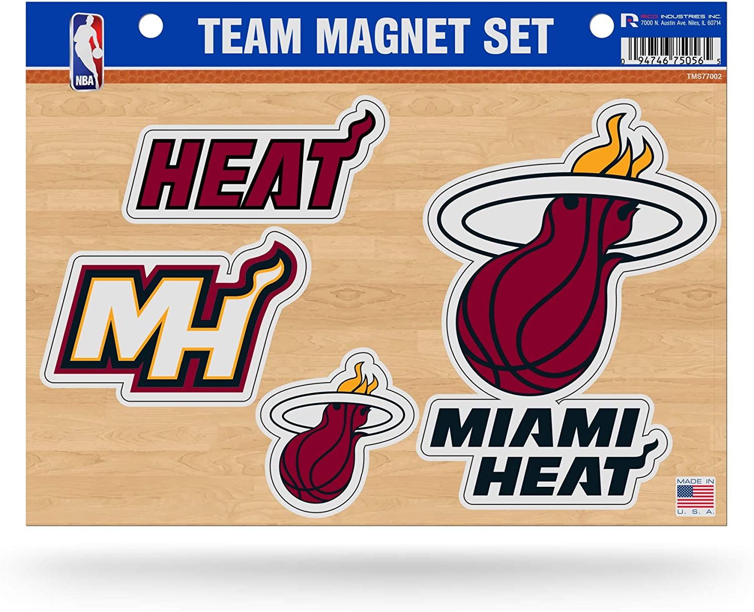 Miami Heat Team Magnet Set
