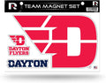 Dayton University Flyers Multi Magnet Sheet Shape Cut 8x11 Inch