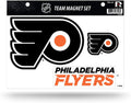 NHL Philadelphia Flyers Die Cut Team Magnet Set Sheet