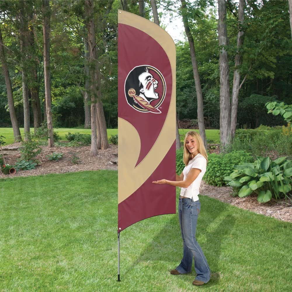 Florida State University Seminoles Tailgating Flag Kit 8.5 x 2.5 feet with Pole
