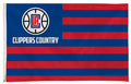 Los Angeles Clippers Flag Banner 3x5 Country Design Premium with Metal Grommets Outdoor House Basketball