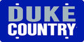 Duke University Blue Devils Premium Laser Cut Tag License Plate, Mirrored Acrylic, Inlaid, Country Design, 12x6 Inch