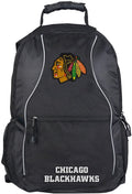 Chicago Blackhawks Backpack Premium Heavy Duty Team Color Phenom Design, Adult 19x13x8 Inch