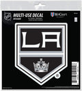 Los Angeles Kings 6 Inch Decal Sticker, Flat Vinyl, Die Cut, Primary Design, Full Adhesive Backing