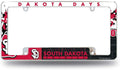 South Dakota Coyotes Metal License Plate Frame Tag Cover All Over Design University of
