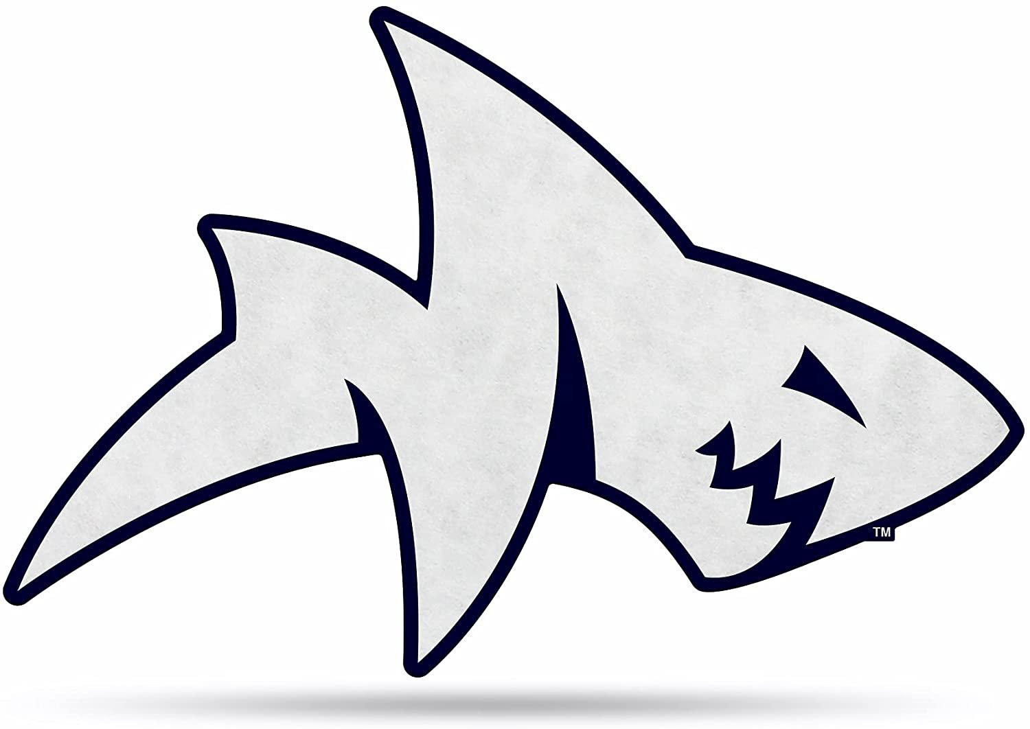 Rico Industries NCAA Mississippi Rebels Shape Cut Mascot Pennant - Home, Living Room, Bedroom, Mancave Decor - Soft Felt Material - Made