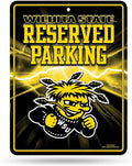 Wichita State University Shockers Metal Parking Sign