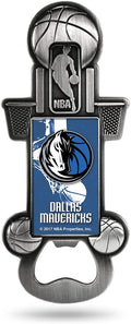 Dallas Mavericks Magnetic Metal Bottle Opener Party Starter
