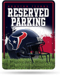 Houston Texans Metal Parking Sign