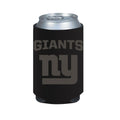 New York Giants 2-Pack BLACK TONAL CAN Koozie Neoprene Holder Cooler Football