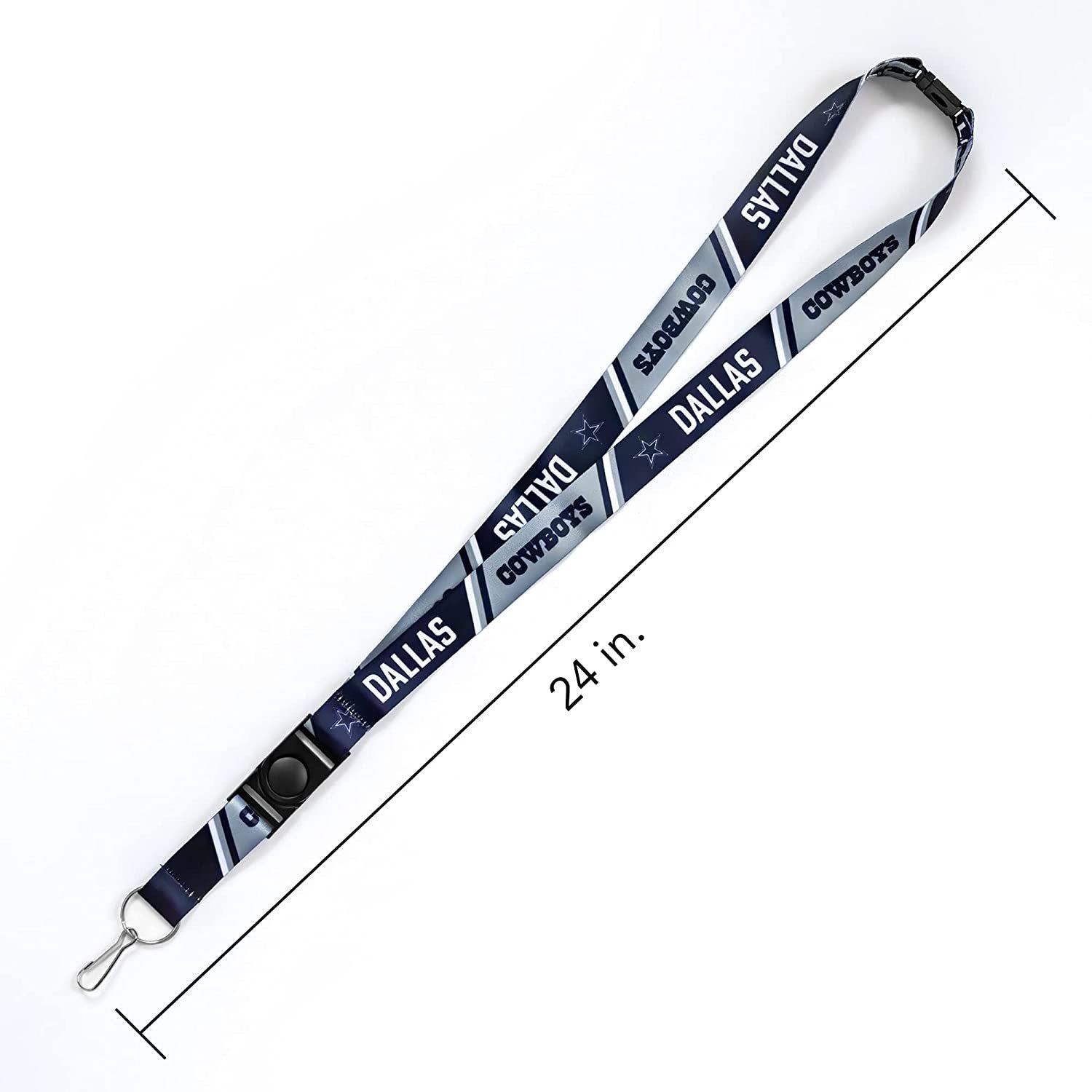 Calgary Flames Lanyard Keychain Safety Breakaway Double Sided