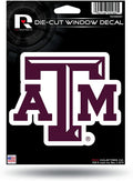 Texas A&M University Aggies 5 Inch Die Cut Flat Vinyl Decal Sticker Adhesive Backing