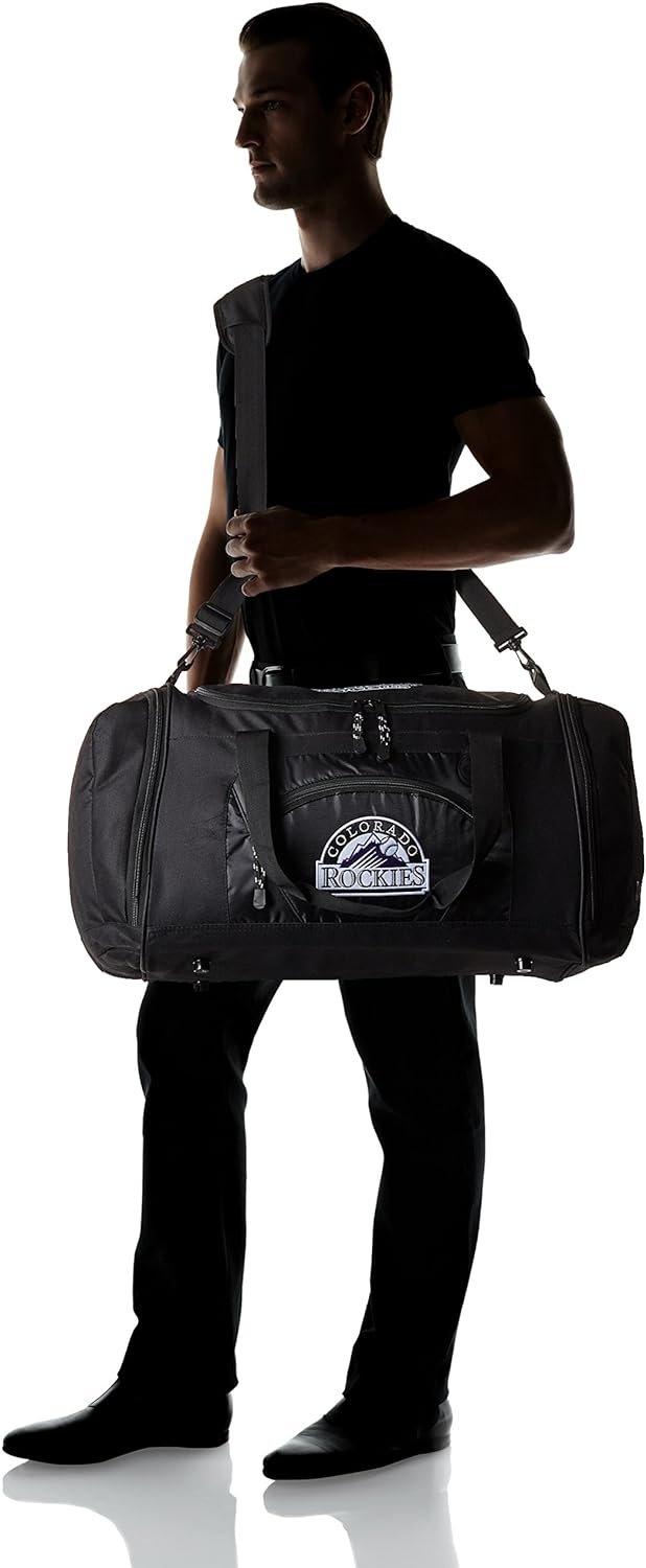 Kansas City Royals Premium Duffel Bag Roadblock Design Embroidered Logo 20 Inch