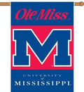 University of Mississippi Rebels Ole Miss Premium Double Sided Banner Flag 28x40 Inch