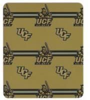 University of Central Florida Knights UCF Throw Blanket, Fleece, 50x60 Inch, Lightweight, 3-Bar Design