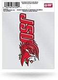 Jacksonville State University Gamecocks 3 Inch Static Cling, Full Clear Adhesive Backing, Easy Peel and Stick Application, Removable and Reusable, Officially Licensed, Made in the USA