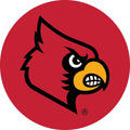 Louisville Cardinals RR 4" Round Vinyl Decal Auto Home Window University of
