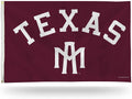 Texas A&M University Aggies Premium 3x5 Feet Flag Banner, Logo Design, Metal Grommets, Outdoor Use, Single Sided