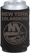 Islanders Tonal Black Design 2-Pack 12oz CAN Neoprene Beverage Insulator Holder Cooler Hockey