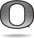 University of Oregon Ducks Solid Metal Auto Emblem Antique Nickel for Car/Truck/SUV