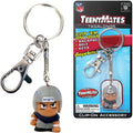 Party Animal Patriots Teeny Mates Keychain Tag Along Figure Key Chain Baseball