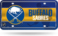 Buffalo Sabres Metal Auto Tag License Plate, City Design, 12x6 Inch
