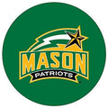 George Mason Patriots DECAL RR 4" Round Vinyl Auto Home Window Glass University of