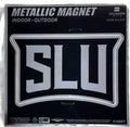 Saint Louis University Billikens 6 Inch Magnet Metallic Shimmer Design Shape Cut