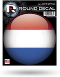 Netherlands World Cup Soccer Round Decal