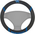 Kentucky Wildcats Steering Wheel Cover Premium Embroidered Black 15 Inch University of