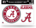 Rico Industries NCAA Alabama Crimson Tide Die Cut Team Magnet Set Sheet, 8.5 x 11-inches