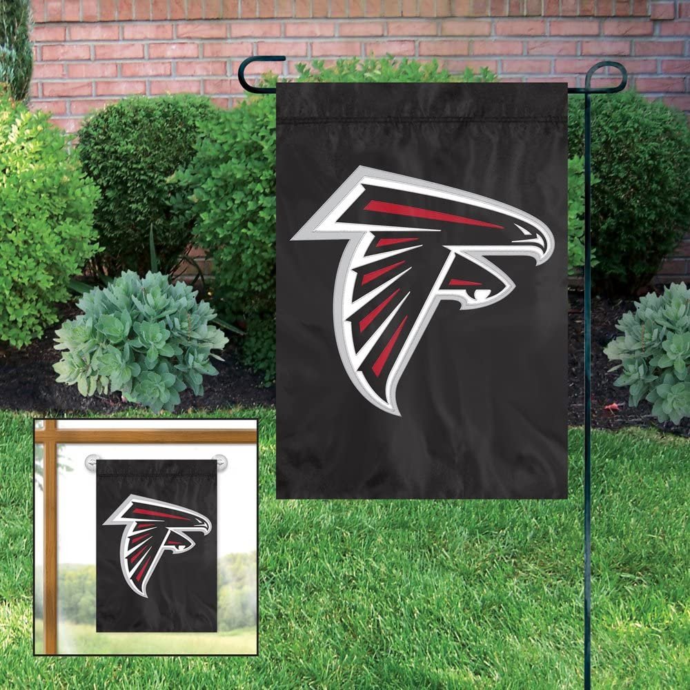 Atlanta Falcons Premium Garden Flag Banner Applique Embroidered 12.5x18 Inch