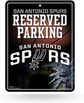San Antonio Spurs 8.5-Inch by 11-Inch Metal Parking Sign Décor