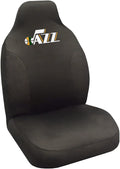 FANMATS NBA Utah Jazz Polyester Seat Cover, black, 20"x48"