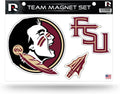 Florida State University Seminoles Multi Magnet Sheet Shape Cut 8x11 Inch