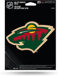 Minnesota Wild 5 Inch Die Cut Flat Vinyl Decal Sticker Adhesive Backing