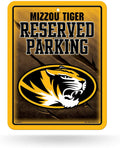 University of Missouri Tigers Metal Parking Sign