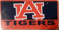 Auburn University Tigers Laser Tag License Plate, Mirrored Acrylic Printed, 6x12 Inch