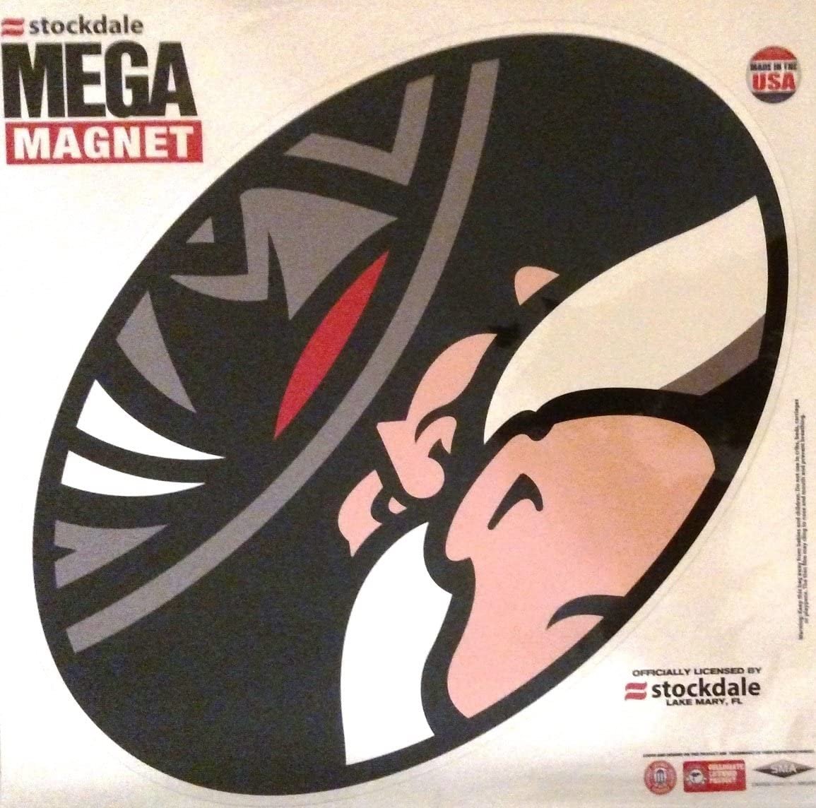 University of Nevada Las Vegas Rebels UNLV 12 Inch Magnet Mega Logo Design Oval