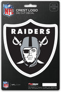 Las Vegas Raiders 5 Inch Sticker Decal, Shield Design, Flat Vinyl, Full Adhesive Backing