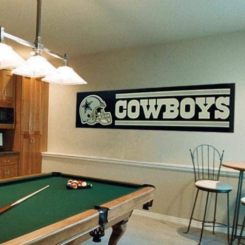 Dallas Cowboys Huge 8x2 Feet Banner Flag Metal Grommets