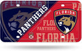 Florida Panthers Metal Tag License Plate Novelty 6x12 Inch Split Design