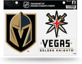 Vegas Golden Knights Die Cut Team Magnet Set Sheet