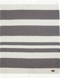 Northwest The Company NFL San Francisco 49ers Waffle Weave Jacquard Throw Blanket, 50" x 60", White/Grey