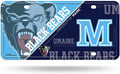 University of Maine Black Bears Metal Auto Tag License Plate, Split Design, 6x12 Inch