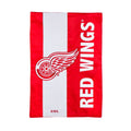 Detroit Red Wings Premium Double Sided Garden Flag Banner, Embroidered Applique, 12.5 x 18 inch, Indoor Outdoor Use, Display Stand Sold Separately